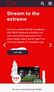 How virginmedia.ie looks like on a mobile device such as an iPhone.