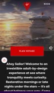 How virginvoyages.com looks like on a mobile device such as an iPhone.