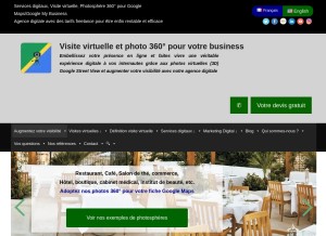 How virtueltime.com looks like on a tablet such as an iPad.