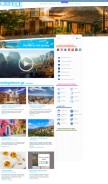 How visitgreece.gr looks like on a mobile device such as an iPhone.