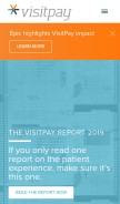 How visitpay.com looks like on a mobile device such as an iPhone.