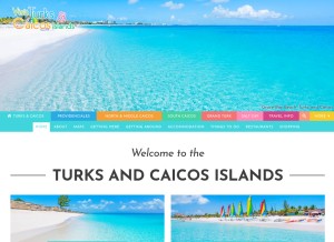 How visittci.com looks like on a tablet such as an iPad.