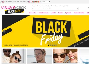 How visual-click.com looks like on a tablet such as an iPad.