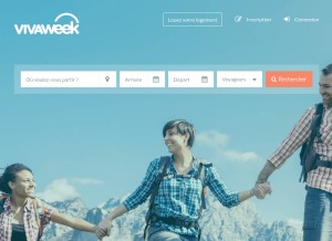 How vivaweek.com looks like on a tablet such as an iPad.
