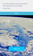 How vivo.sx looks like on a mobile device such as an iPhone.