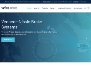 How vnbs.com looks like on a tablet such as an iPad.