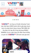 How vnpay.vn looks like on a mobile device such as an iPhone.