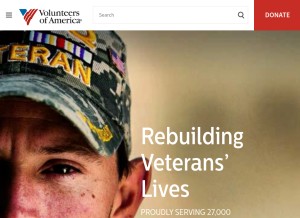 How voa.org looks like on a tablet such as an iPad.