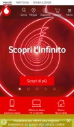 How vodafone.it looks like on a mobile device such as an iPhone.