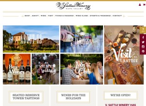 How vsattui.com looks like on a tablet such as an iPad.
