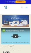 How vssewingmachine.com looks like on a mobile device such as an iPhone.