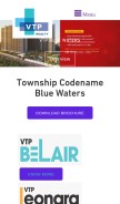 How vtpbluewaters.org.in looks like on a mobile device such as an iPhone.