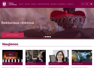 How vu.lt looks like on a tablet such as an iPad.