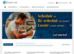 How vue.com looks like on a tablet such as an iPad.