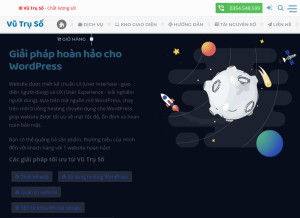 How vutruso.com looks like on a tablet such as an iPad.
