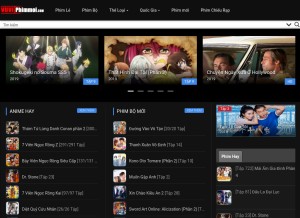 How vuviphimmoi.com looks like on a tablet such as an iPad.