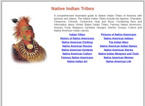 How warpaths2peacepipes.com looks like on a tablet such as an iPad.