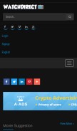 How watchdirecttv.xyz looks like on a mobile device such as an iPhone.