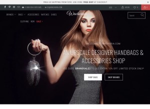 How watchoria.com looks like on a tablet such as an iPad.