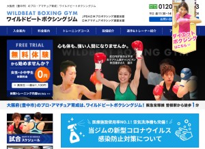 How wbbsg.com looks like on a tablet such as an iPad.