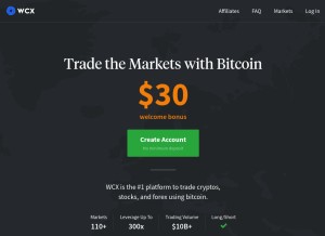 How wcex.com looks like on a tablet such as an iPad.