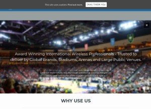 How wdsigroup.com looks like on a tablet such as an iPad.
