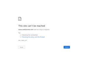 How webanchor.net looks like on a tablet such as an iPad.