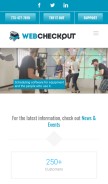 How webcheckout.net looks like on a mobile device such as an iPhone.
