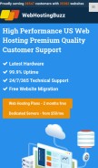 How webhostingbuzz.com looks like on a mobile device such as an iPhone.