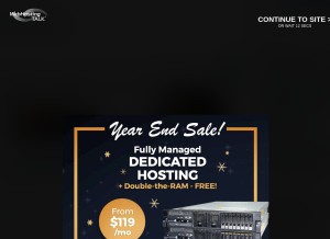 How webhostingtalk.com looks like on a tablet such as an iPad.