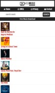 How webmusic.buzz looks like on a mobile device such as an iPhone.