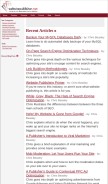 How websitepublisher.net looks like on a mobile device such as an iPhone.