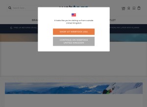 How webtogs.com looks like on a tablet such as an iPad.