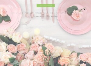 How wecanpackage.com looks like on a tablet such as an iPad.