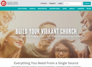 How weconnect.com looks like on a tablet such as an iPad.