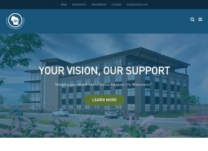 How wedc.org looks like on a tablet such as an iPad.