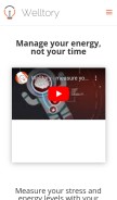 How welltory.com looks like on a mobile device such as an iPhone.