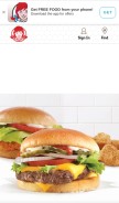 How wendys.com looks like on a mobile device such as an iPhone.