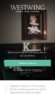 How westwing.sk looks like on a mobile device such as an iPhone.