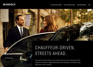 How whee.ly looks like on a tablet such as an iPad.