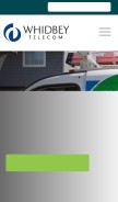 How whidbey.net looks like on a mobile device such as an iPhone.