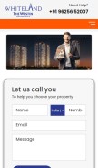 How whiteland-westinresidences.com looks like on a mobile device such as an iPhone.