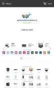 How wholesalersworlds.com looks like on a mobile device such as an iPhone.