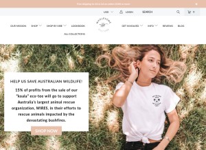 How wholesomeculture.com looks like on a tablet such as an iPad.