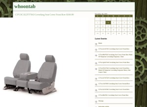 How whoontab.tk looks like on a tablet such as an iPad.