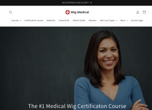 How wigmedical.com looks like on a tablet such as an iPad.
