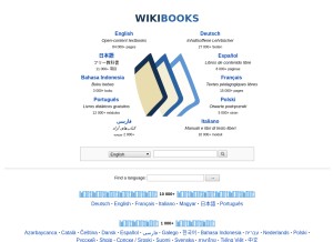 How wikibooks.org looks like on a tablet such as an iPad.