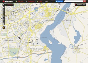 How wikimapia.org looks like on a tablet such as an iPad.
