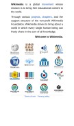 How wikimedia.org looks like on a mobile device such as an iPhone.
