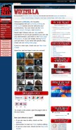 How wikizilla.org looks like on a mobile device such as an iPhone.